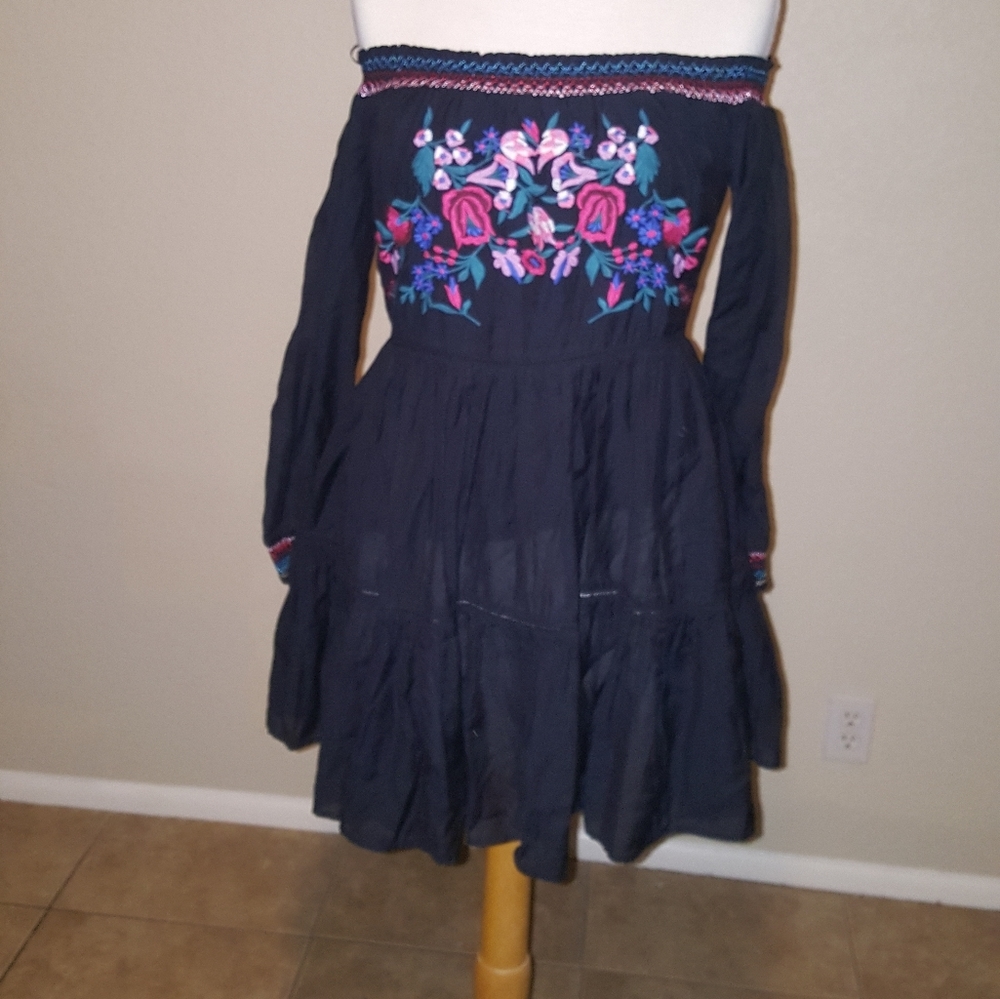 NWT small black Free People dress